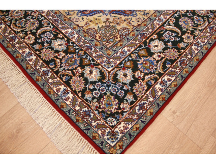 Perserteppich Isfahan mit Seide238x140 cm