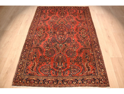 Antik Persian carpet "Sarough" Wool 195x128 cm Red