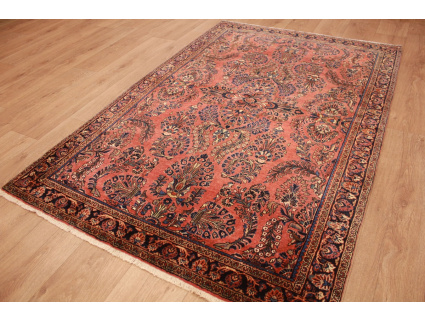 Antik Persian carpet "Sarough" Wool 195x128 cm Red