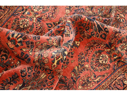 Antik Persian carpet "Sarough" Wool 195x128 cm Red