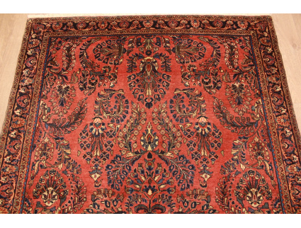 Antik Persian carpet "Sarough" Wool 195x128 cm Red