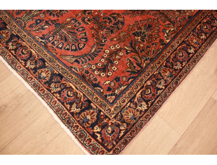 Antik Persian carpet "Sarough" Wool 195x128 cm Red