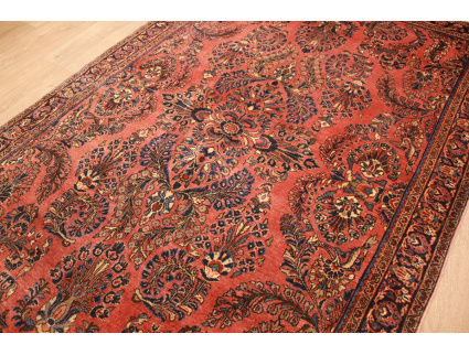 Antik Persian carpet "Sarough" Wool 195x128 cm Red