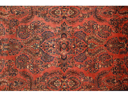 Antik Persian carpet "Sarough" Wool 195x128 cm Red