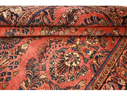 Antik Persian carpet "Sarough" Wool 195x128 cm Red