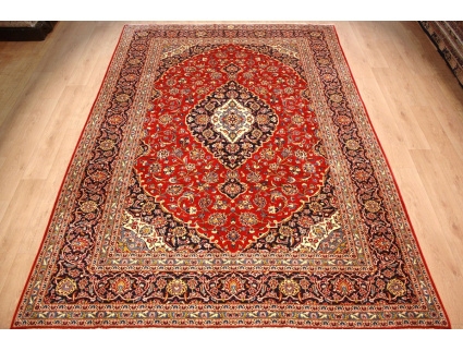 Persian carpet "Kashan" pure wool 348x245 cm