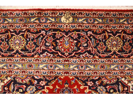 Persian carpet "Kashan" pure wool 348x245 cm