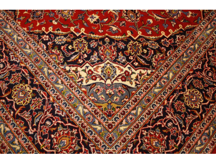 Persian carpet "Kashan" pure wool 348x245 cm