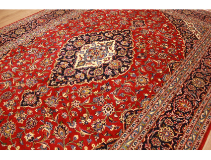 Persian carpet "Kashan" pure wool 348x245 cm