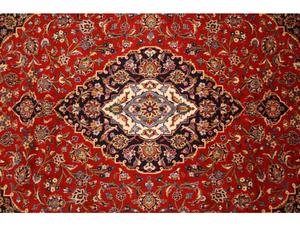 Persian carpet "Kashan" pure wool 348x245 cm