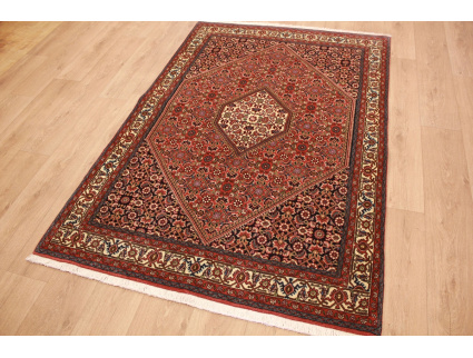 Persian carpet Bidjar oriental rug 202x137 cm Red