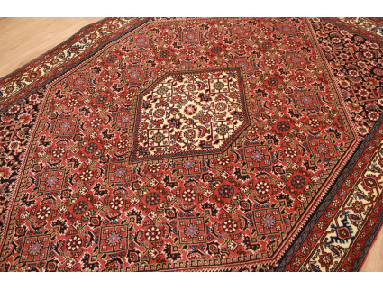 Persian carpet Bidjar oriental rug 202x137 cm Red