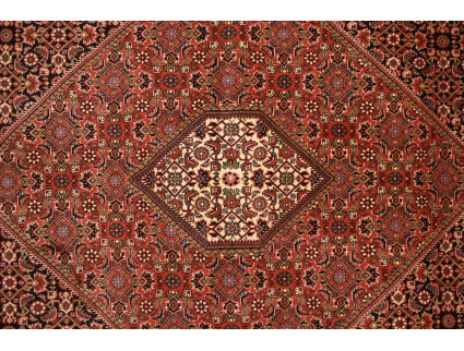 Persian carpet Bidjar oriental rug 202x137 cm Red