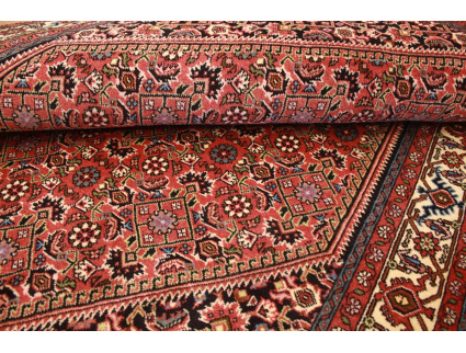 Persian carpet Bidjar oriental rug 202x137 cm Red