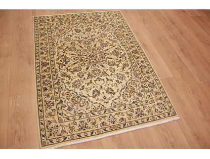 PerserteppichKaschan Beige Orientteppich 148x104 cm