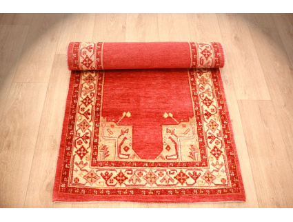 Nomadic persian Runner Kashkouli 190x82 cm Red