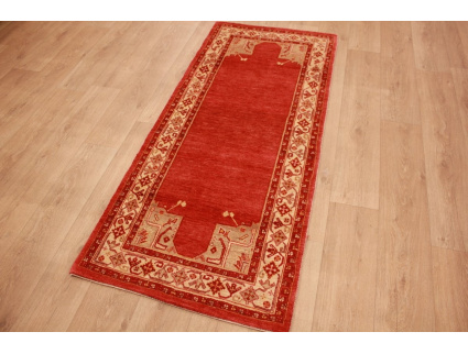 Nomadic persian Runner Kashkouli 190x82 cm Red