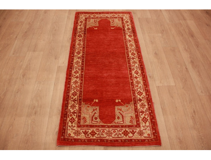 Nomadic persian Runner Kashkouli 190x82 cm Red