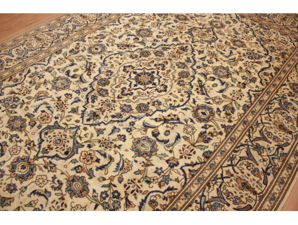 Persian carpet Kashan pure wool 297x195 cm