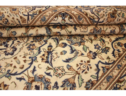 Persian carpet Kashan pure wool 297x195 cm