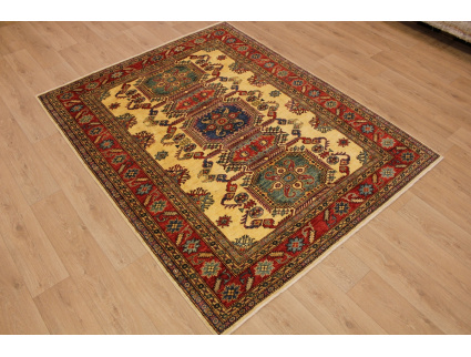 "Kazak" Teppich Orientteppich 228x185 cm Beige