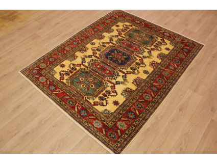 "Kazak" Teppich Orientteppich 228x185 cm Beige