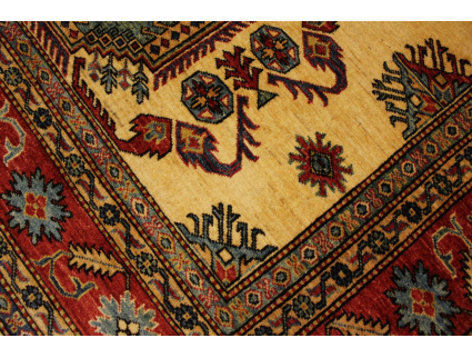 "Kazak" Teppich Orientteppich 228x185 cm Beige