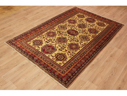 "Kazak" Teppich Orientteppich 268x176 cm Beige