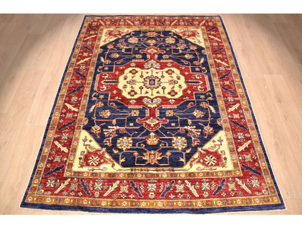 Kazak carpet fine quality 242x180 cm Blue