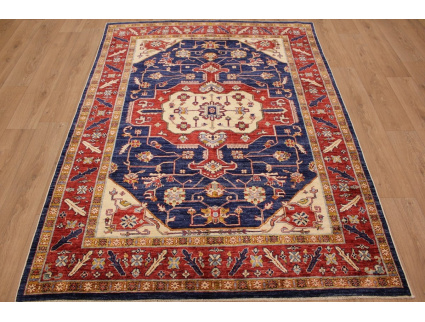 Kazak carpet fine quality 242x180 cm Blue