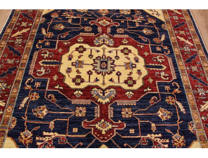 Kazak carpet fine quality 242x180 cm Blue