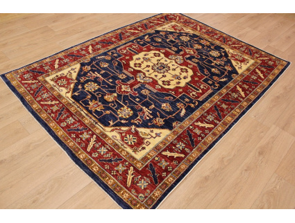 Kazak carpet fine quality 242x180 cm Blue