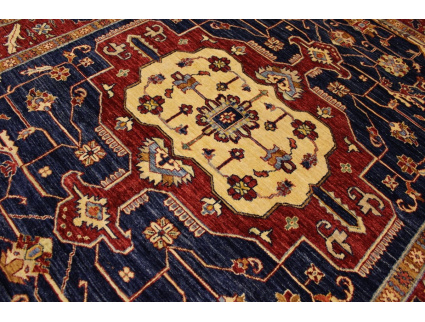 Kazak carpet fine quality 242x180 cm Blue