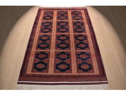 Orientteppich Bukhara Schurwolle 238x149 cm Blau