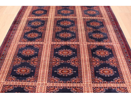 Orientteppich Bukhara Schurwolle 238x149 cm Blau