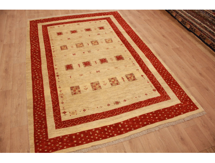 Persian carpet Gabbeh Loribaft wool 319x220 cm