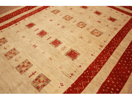 Persian carpet Gabbeh Loribaft wool 319x220 cm