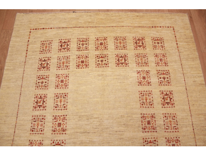 Persian carpet Loribaf pure wool 195x145 cm Beige