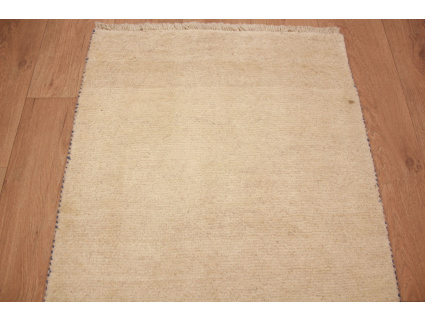 Nomadenteppich Perserteppich Gabbeh 115x71 cm Beige