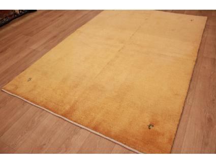 Perserteppich Gabbeh reiner wolle 236x160 cm Orange