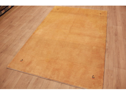 Perserteppich Gabbeh reiner wolle 236x160 cm Orange