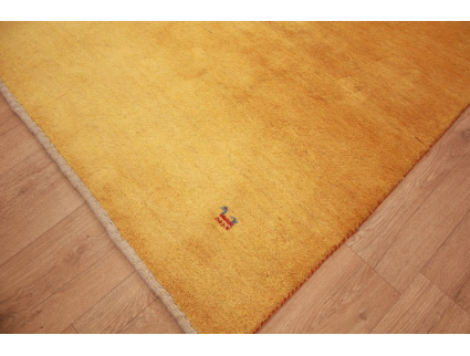 Perserteppich Gabbeh reiner wolle 238x175 cm Orange