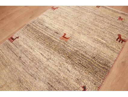 Persian carpet Gabbeh  wool carpet 144x98 cm