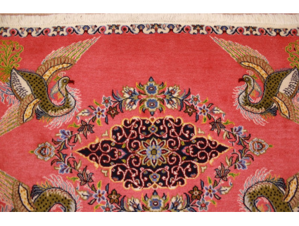 Perserteppich Ghom Orient Teppich 97x67 cm