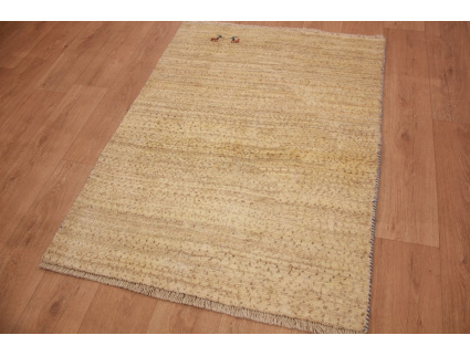 Perser Teppich Gabbeh reiner wollteppich 141x104 cm