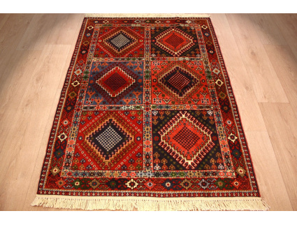 Persian carpet Yalameh natural Wool 145x102 cm