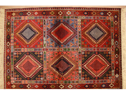 Persian carpet Yalameh natural Wool 145x102 cm