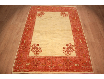 persiancarpet Gashghai Kashkouli  181x127 cm Beige