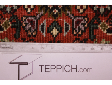 Perserteppich Bidjar Hochflor Teppich mit Seide 111x70 cm