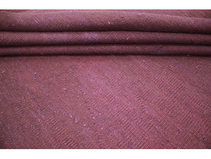 Vintage carpet modern overdyed used look Purple 202x158 cm Kelim